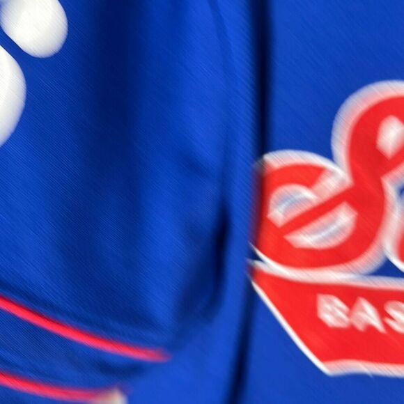 Philadelphia 76ers Sixers Basketball Jersey size Medium M New Ultra Game Blue - Picture 5 of 11